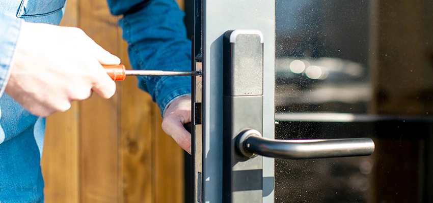Aluminium Door Lock Replacement in Garnet, California